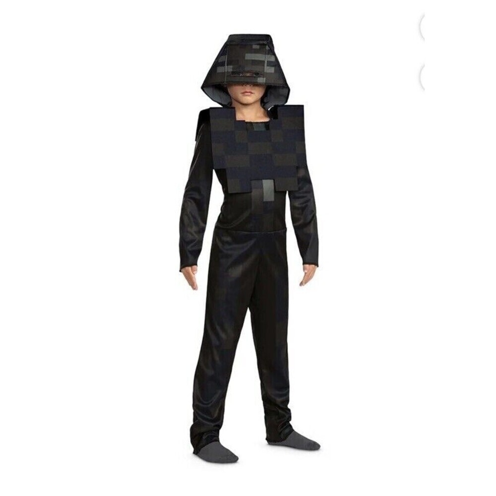 Minecraft Game Wither Skeleton Costume & Chest Piece Boy's Size Small (6/7)
